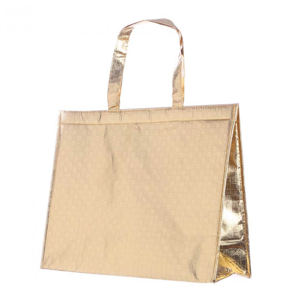 Bolsa Isotérmica dorada