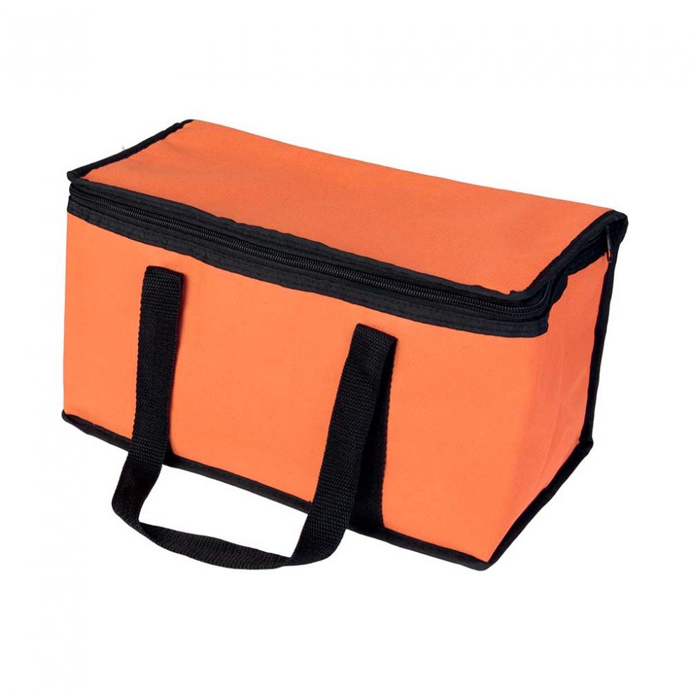 Bolsa Isotérmica con cremallera naranja