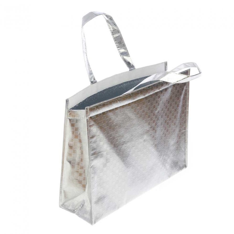 Bolsa Isotérmica plateada