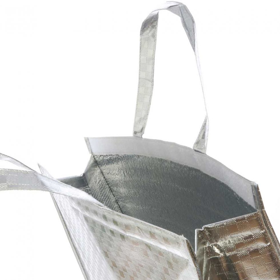 Bolsa Isotérmica plateada